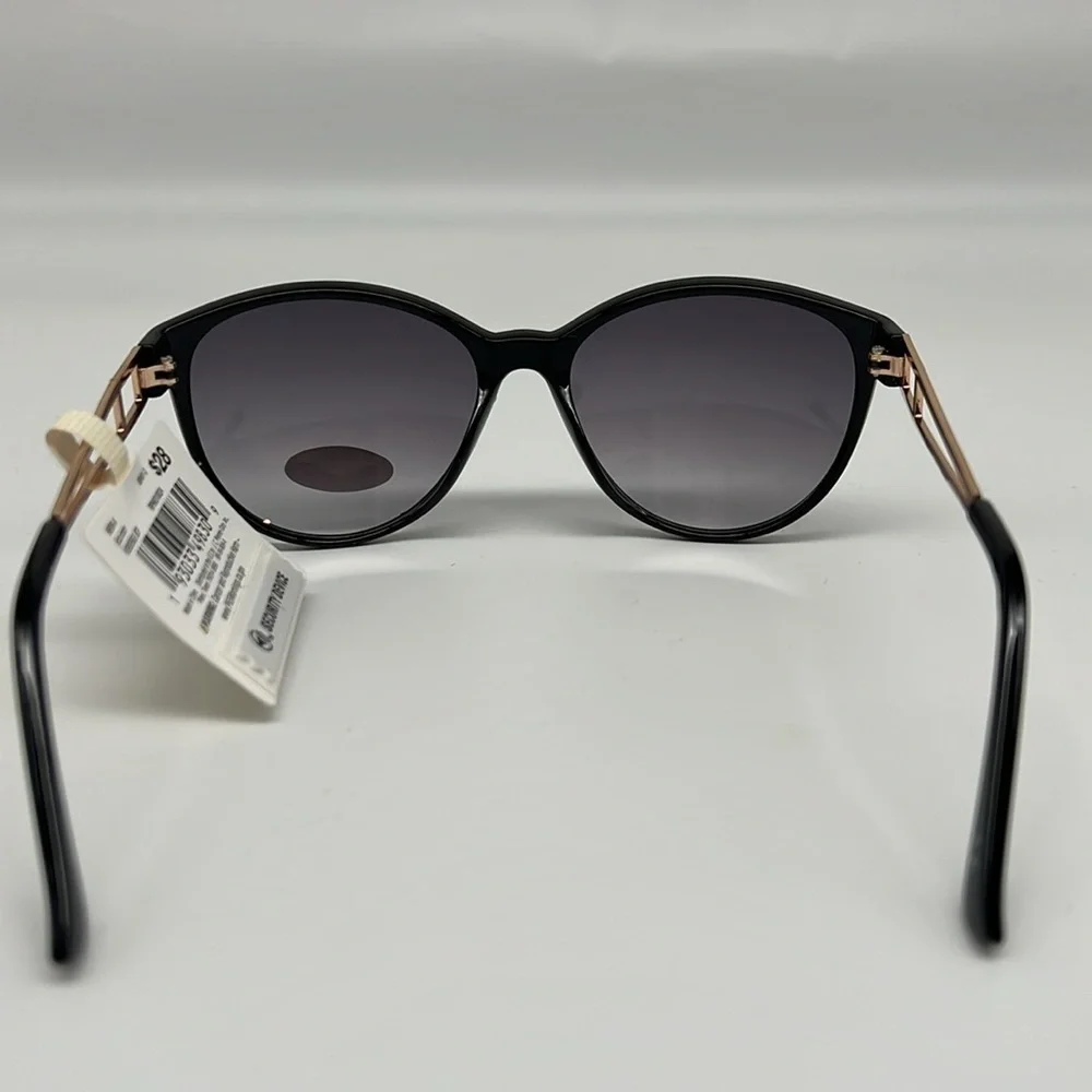 a.n.a Black Sunglasses with rose gold‎ tone temple detail
